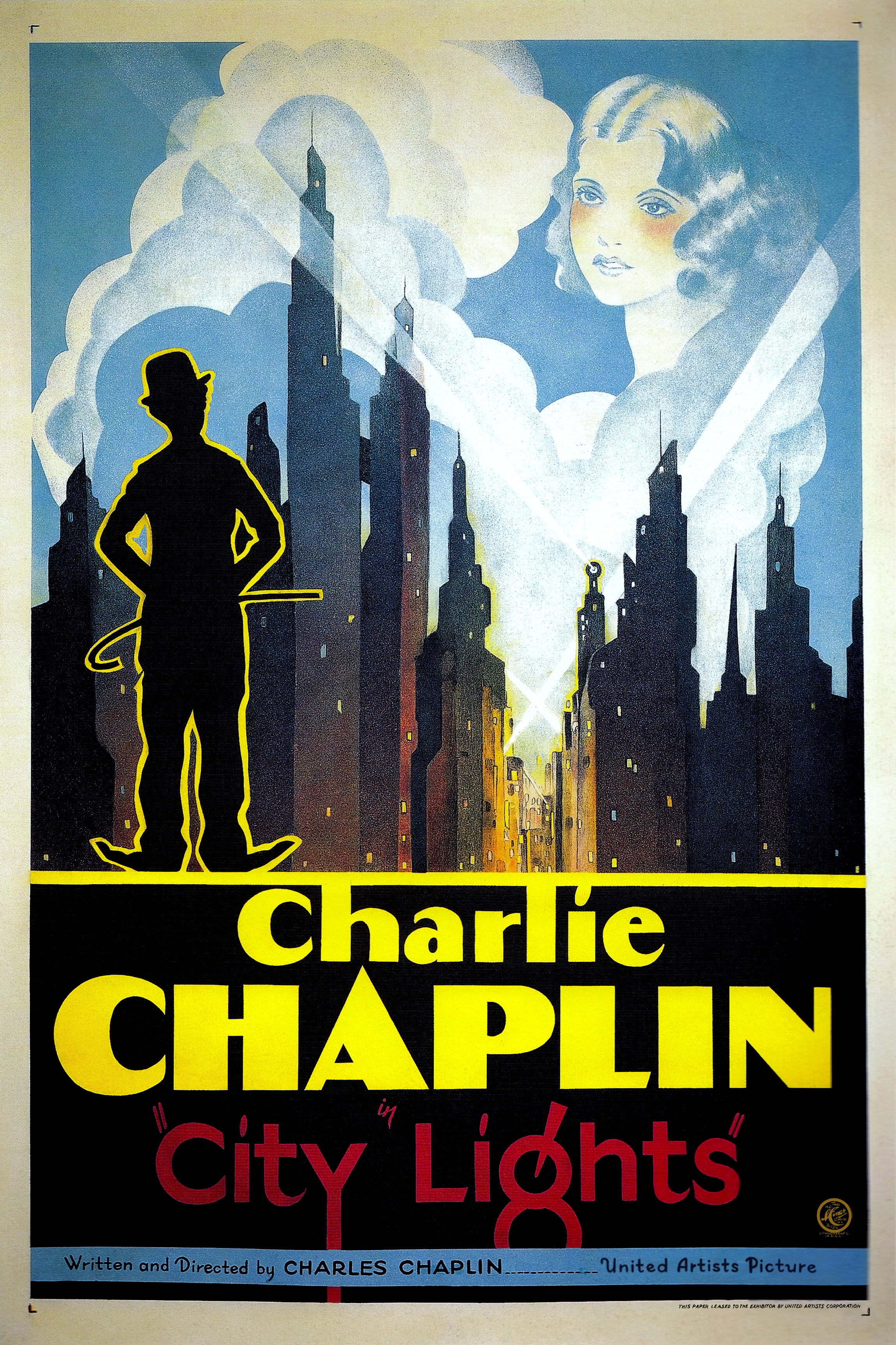 City Lights (1931) poster