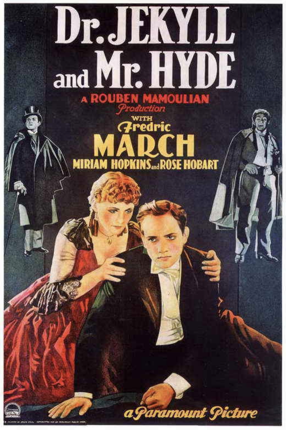 Dr. Jekyll and Mr. Hyde (1931) poster