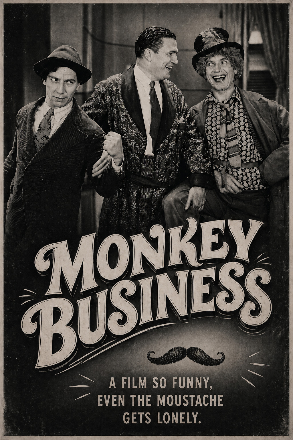 Monkey Business (1931) poster